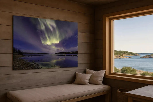 Nordlyset over Rauvatnet