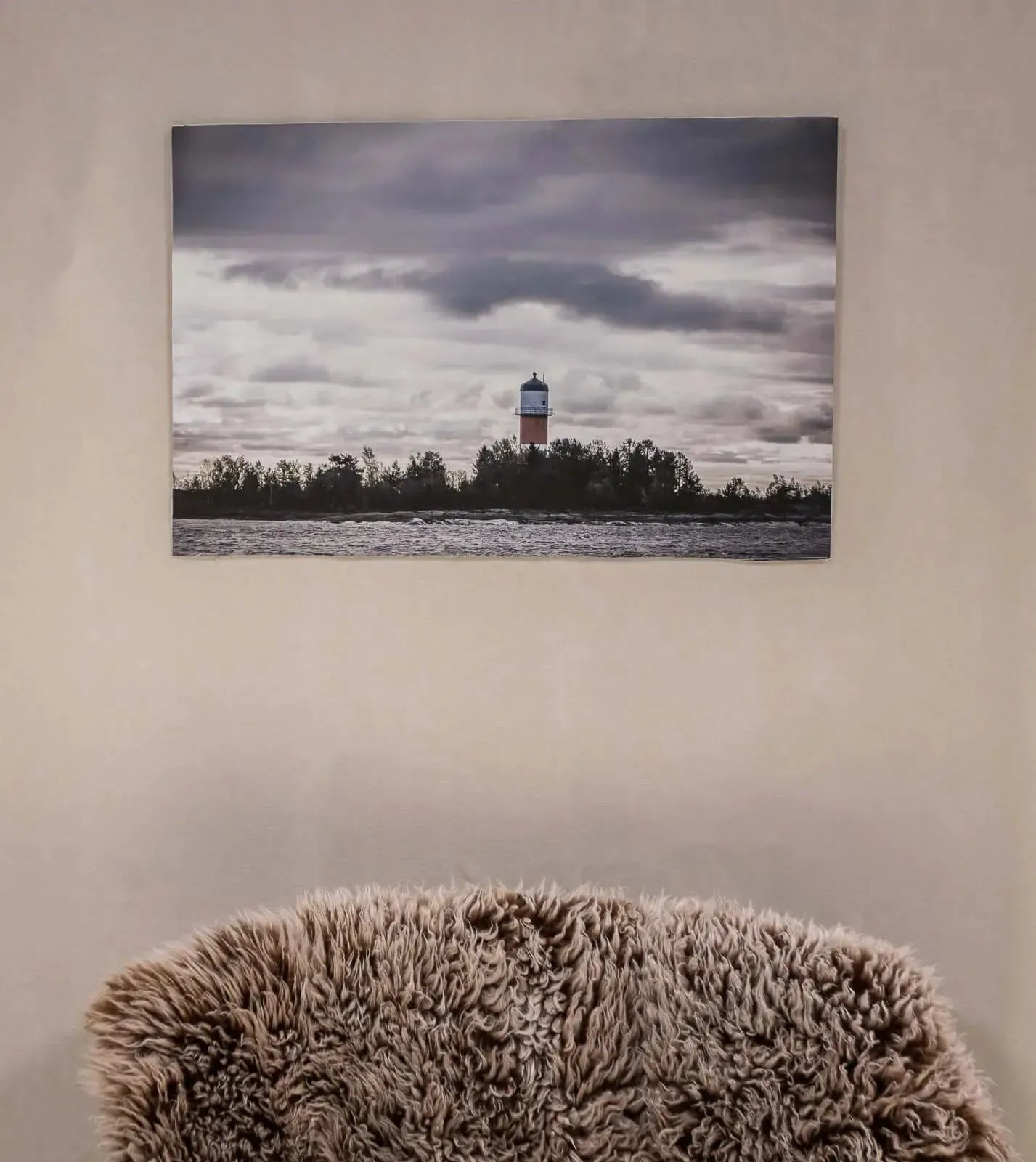 Fjärdgrund lighthouse – maritime mural