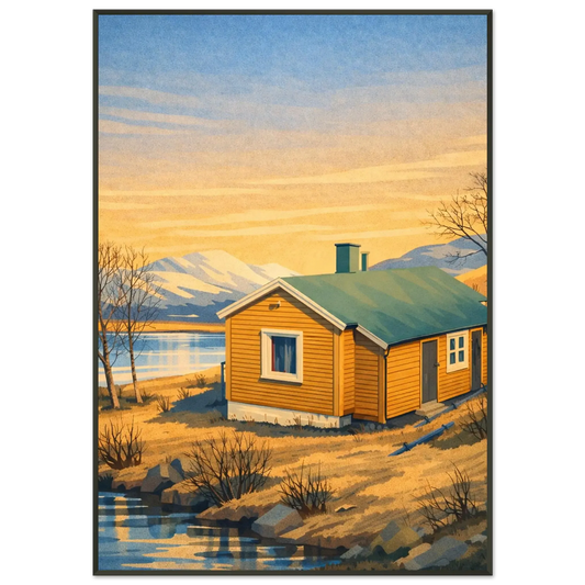 Motivet Helgeland- Huske passer perfekt som veggplakat.