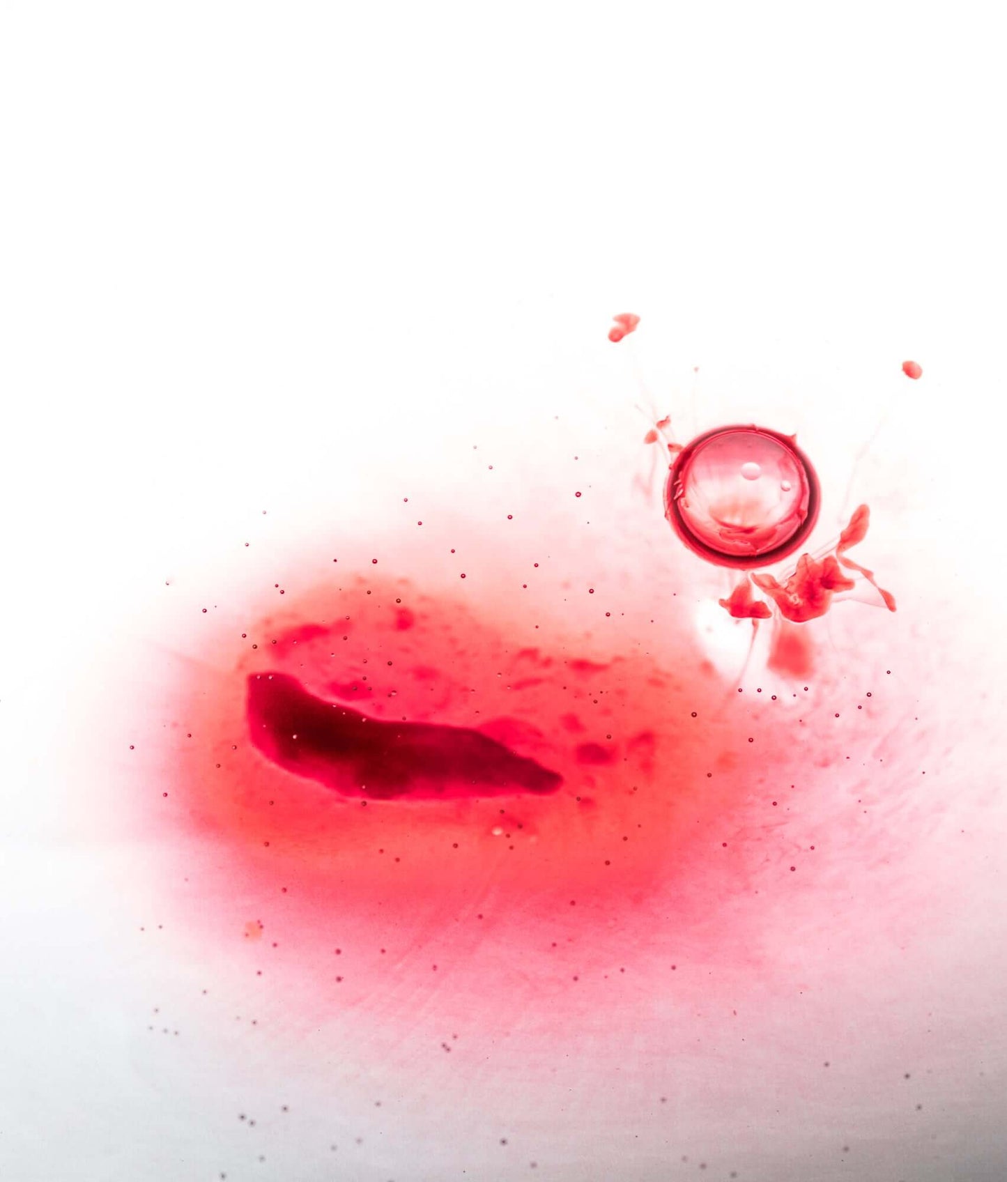 Red splash