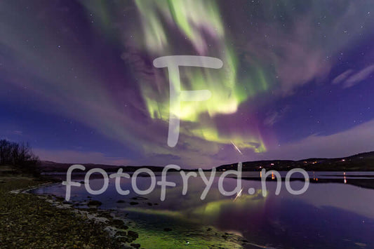 Nordlyset over Rauvatnet