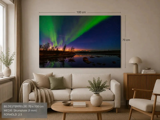 Nordlys Raudvatnet