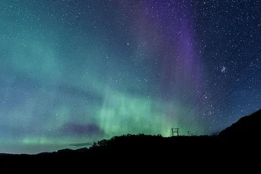 Nordlys på sjonfjellet