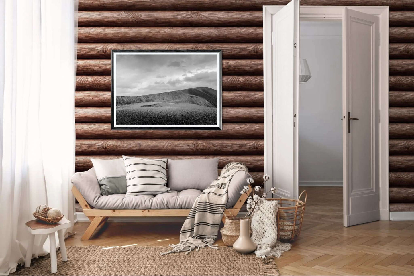 Sort-hvitt landskap – Slagghaugene på Røros