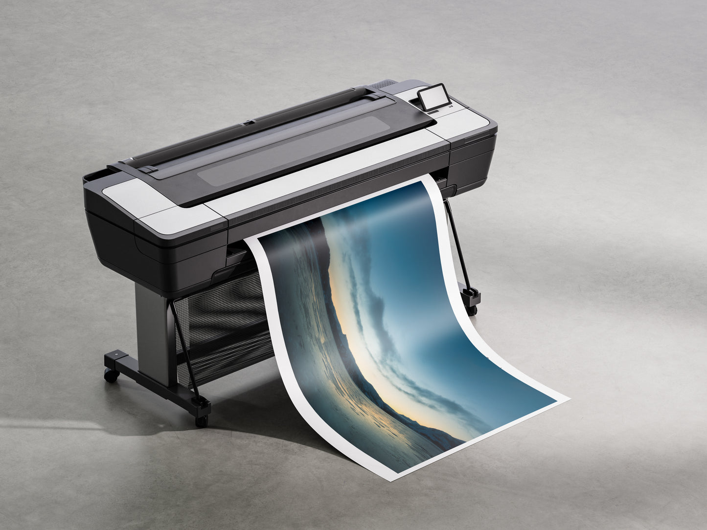 Hemnesberget i solnedgang