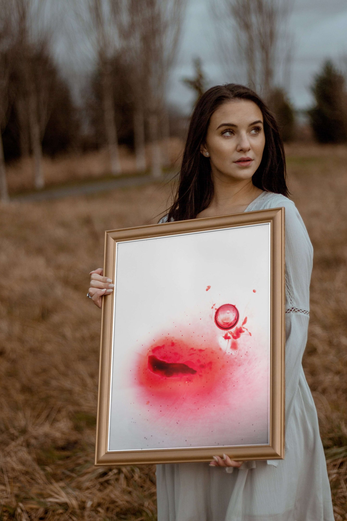 Red splash