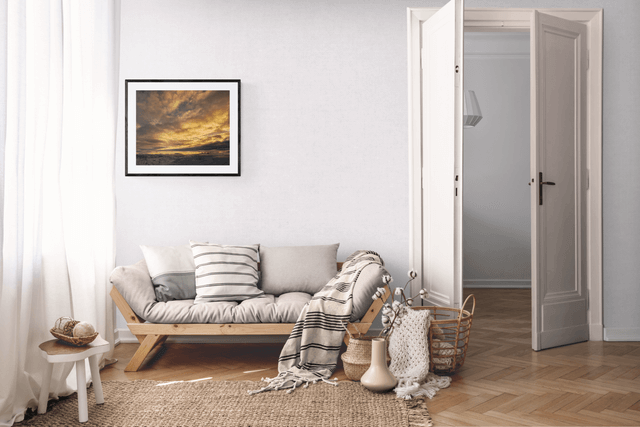 Raudvatnet solnedgang – Fotokunst fra Helgeland | Fotofryd.no