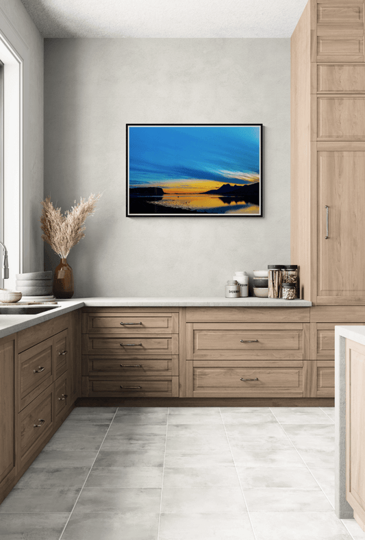 Hugla og Tomma solnedgang