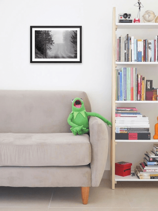 Morgentåke på bergsnevet