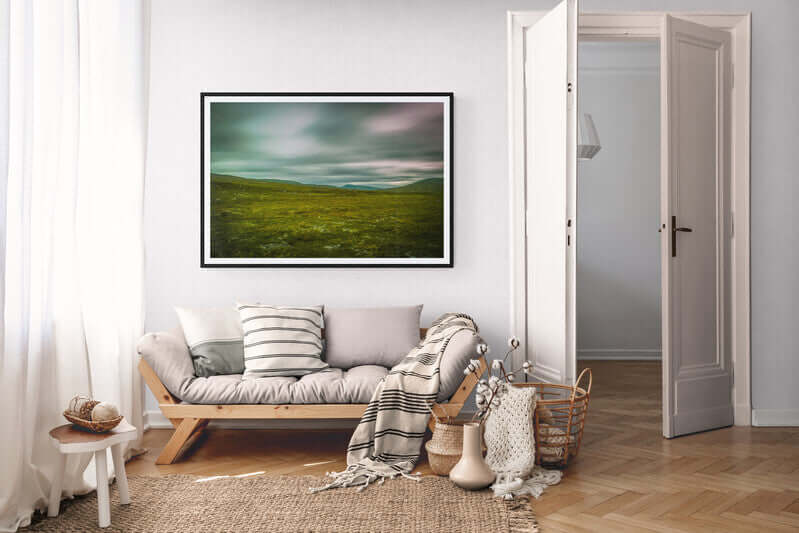 Saltfjellet – Grønne vidder under dramatisk himmel