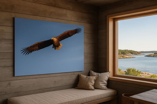 Havørna fra Tomma – Fotokunst fra Helgeland