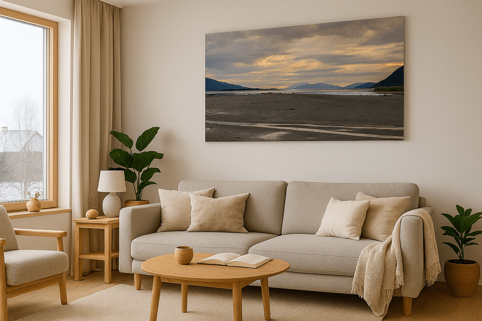 Kystmagi i Kveldslys