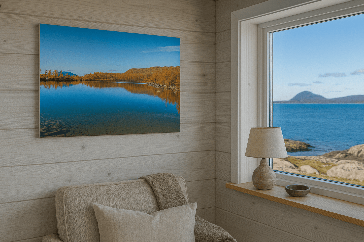 Kåtaviken-høstspeil