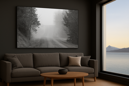 Morgentåke på Bergsnevet – Fotokunst fra Fotofryd.no