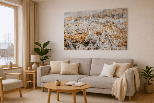 HøstmarkHøstmark veggbilde – myke naturtoner til hjemmet