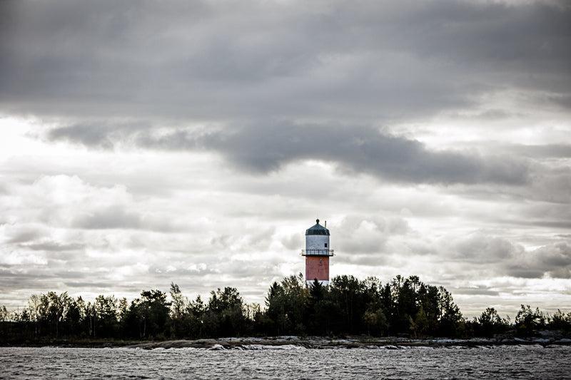 Fjärdgrund lighthouse – maritime mural