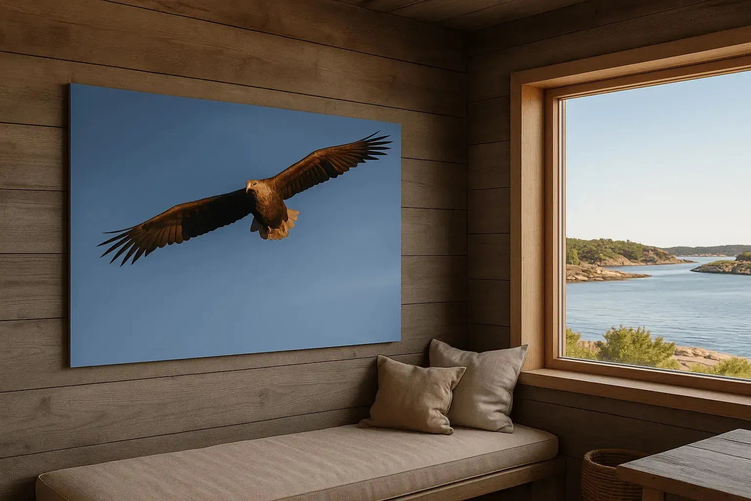 Havørna fra Tomma – Fotokunst fra Helgeland