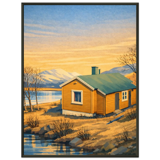 Motivet Helgeland- Huske passer perfekt som veggplakat.