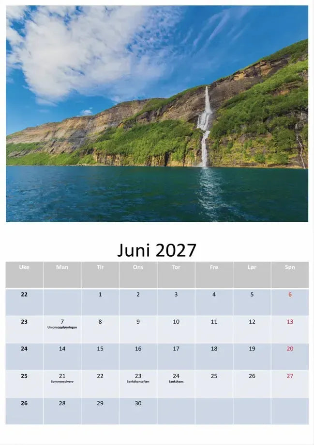 Helgeland i bilder- kalender 2027