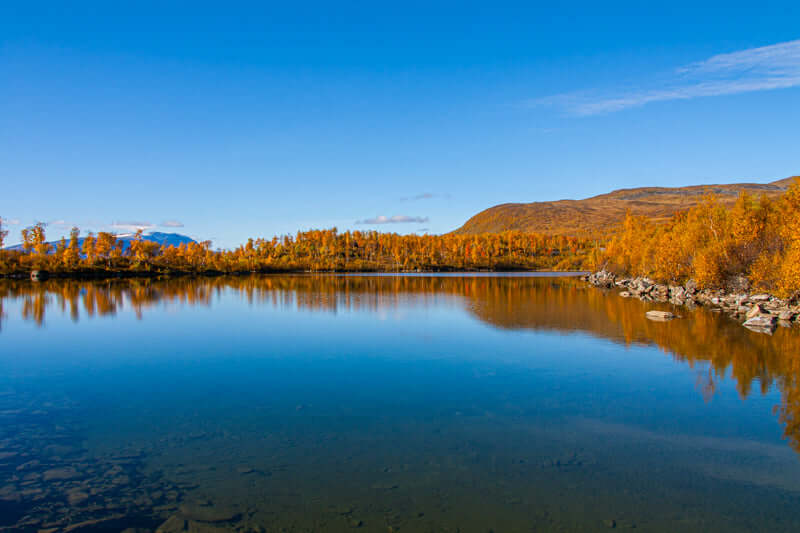 Kåtaviken-høstspeil