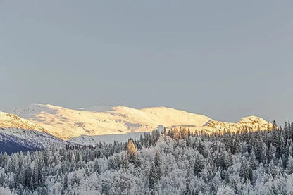 Kangsten i vinterlys – sett fra Korgen