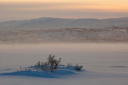 Vinterens stillhet – Nordisk minimalisme-Raudvatnet