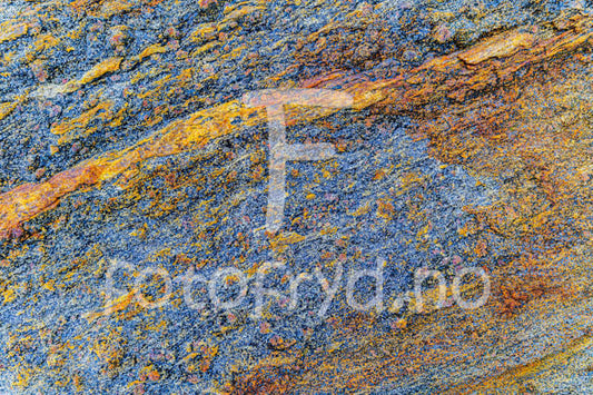 Fargerik bergkunst – naturens teksturer som veggdekor