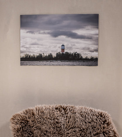 Fjärdgrund fyr – maritimt veggbilde