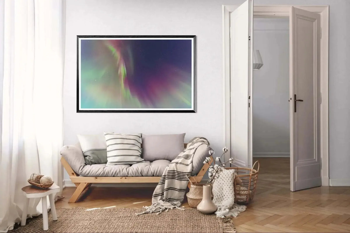 Magisk nordlys – kunst til hjemmet