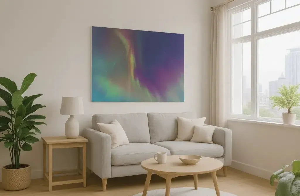 Magisk nordlys – kunst til hjemmet