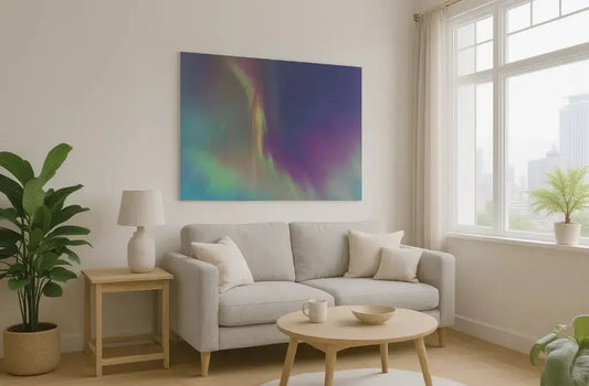 Magisk nordlys – kunst til hjemmet