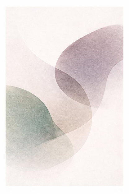 Nordic Silence – Abstract acoustic panel in soft tones 