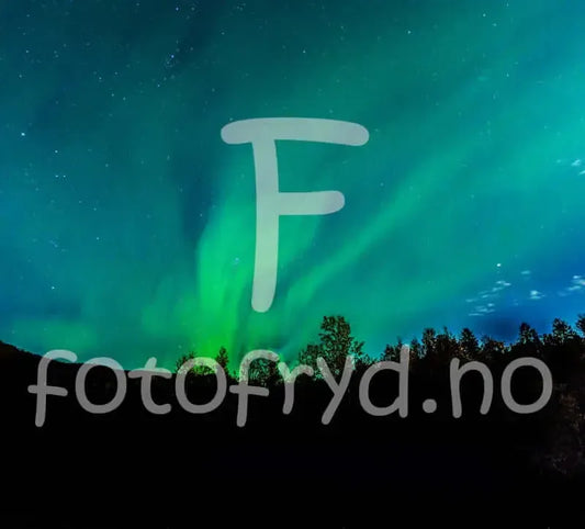 Nordlysmotiv fra Rauvatnet