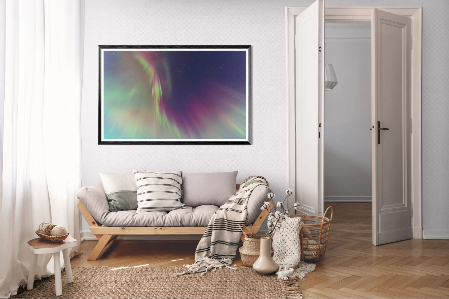 Magisk nordlys – kunst til hjemmet