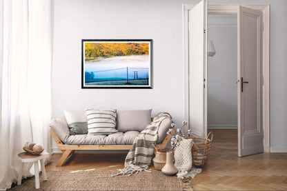 Opplev roen i dette harmoniske oppholdsrommet