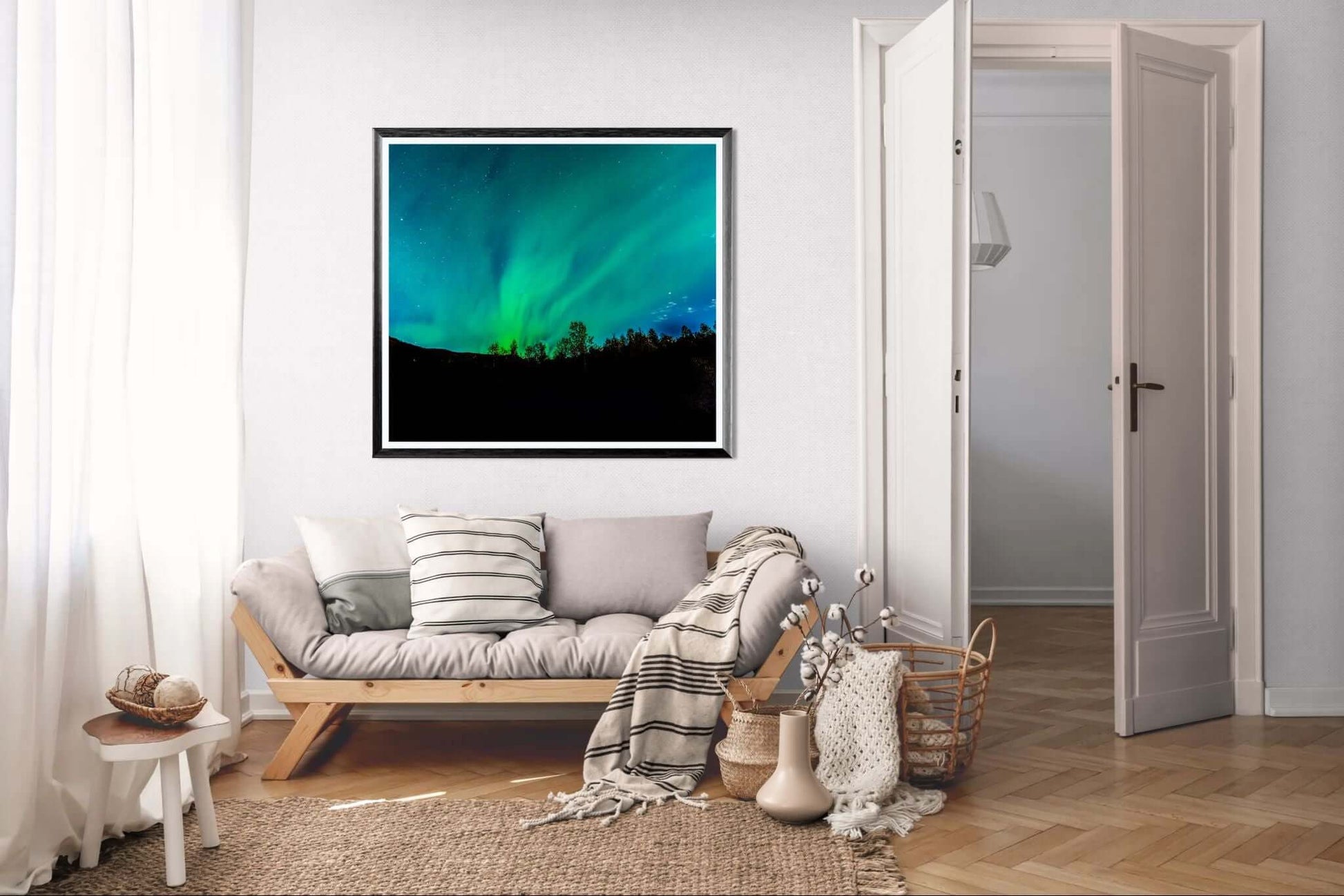 Nordlysmotiv fra Rauvatnet