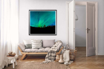 Nordlysmotiv fra Rauvatnet