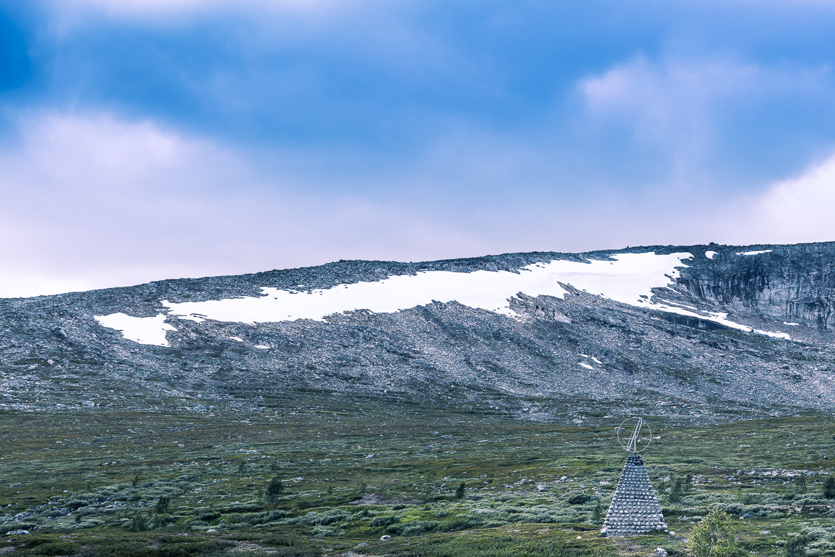 Polarsirkelen på Saltfjellet