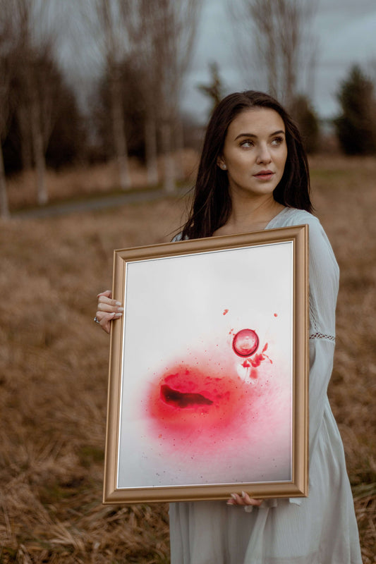 Red splash